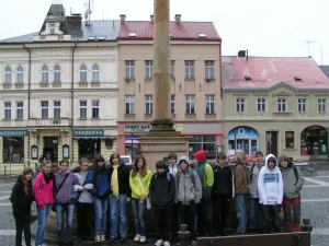 na náměstí v Turnově