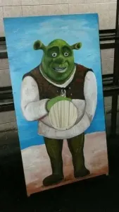 házení do Shreka