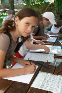 Keltské písmo nebo Comenia skript ?