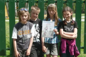Druzí v ml.kategorii:(zleva) Oplatek,Oborník,Ledvinová,Šlégrová